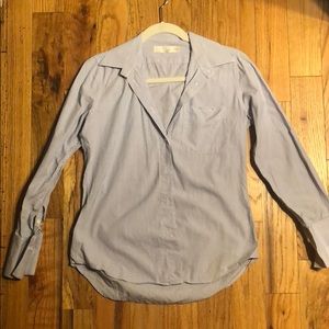 Claridge + King Blue button up